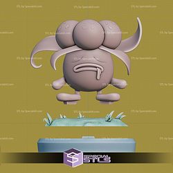 Gloom Pokemon 90mm STL Files