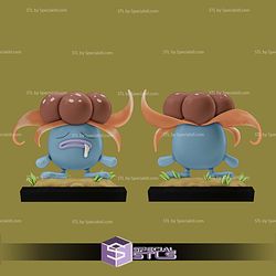 Gloom Pokemon 90mm STL Files