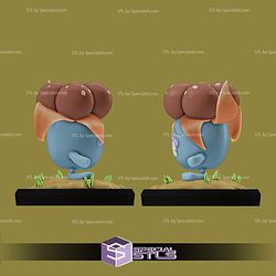 Gloom Pokemon 90mm STL Files