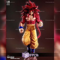 Goku SSJ4 303mm STL Files