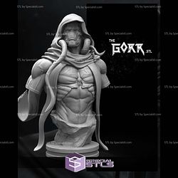 Gorr Bust 145mm STL Files