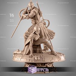 Grand Inquisitor and Second Sister Diorama STL Files