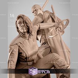 Grand Inquisitor and Second Sister Diorama STL Files