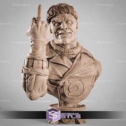 Guy Gardner Portrait Bust 352mm STL Files