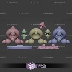 Hattrem Pokemon 100mm STL Files