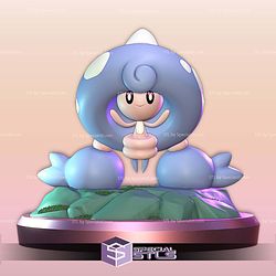 Hattrem Pokemon 100mm STL Files