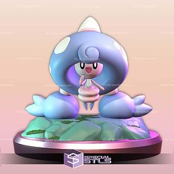 Hattrem Pokemon 100mm STL Files