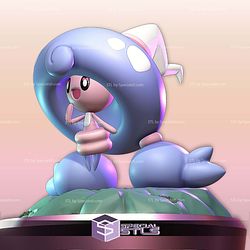 Hattrem Pokemon 100mm STL Files