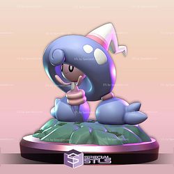 Hattrem Pokemon 100mm STL Files