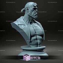 Hellboy Sword and Gun Bust STL Files