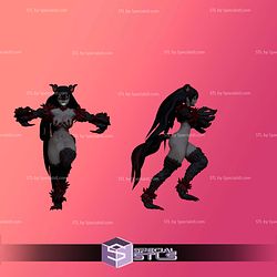 HellHound Monster Girls NSFW STL Files