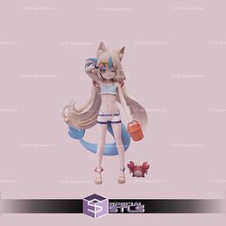 Hololive Sameko Saba Digital STL Files