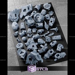 Hulkbuster 495mm Titan of Iron and Fury STL Files