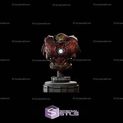 Hulkbuster Battle Pose Bust STL Files