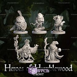 Humblewood Bundle STL Miniatures