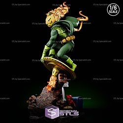 Jack O Lantern Flaming Pumpkin Head STL Files