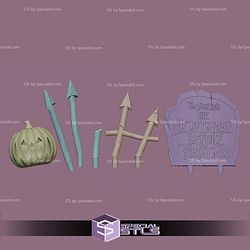 Jack Skellington New Diorama 220mm STL Files