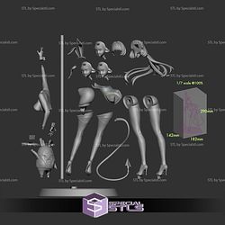 Jane Doe Bunny Zenless Zone Zero STL Files