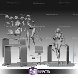 Jane Doe Office Zenless Zone Zero STL Files