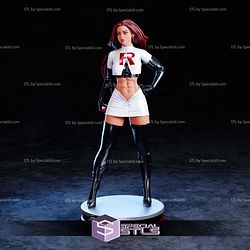 Jessie Pokemon Standalone STL Files