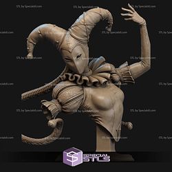 Jester Medieval Time Bust STL Files