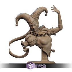 Jester Medieval Time Bust STL Files