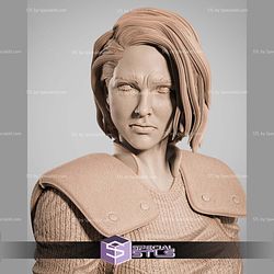 Jill Valentine Resident Evil Portrait Bust 283mm STL Files