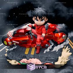 Kaneda Akira Chibi STL Files