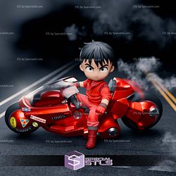 Kaneda Akira Chibi STL Files