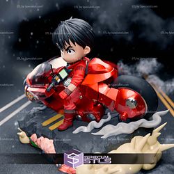 Kaneda Akira Chibi STL Files