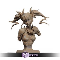 Kikoru Shinomiya Demon Head Bust STL Files