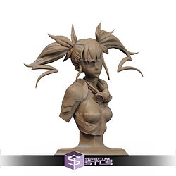 Kikoru Shinomiya Demon Head Bust STL Files