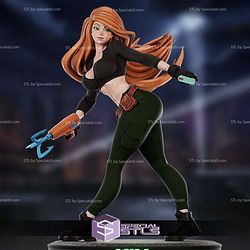 Kim Possible Thicc 300mm STL Files