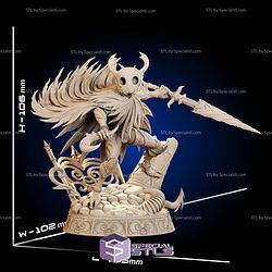 Knight Armor Version Hollow Knight 75mm STL Files