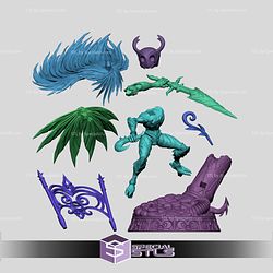 Knight Armor Version Hollow Knight 75mm STL Files