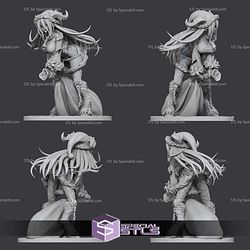 Krampus Monster Girl 199mm STL Files