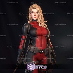 Lady Deadpool Wanda Wilson STL Files