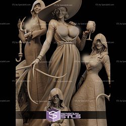 Lady Dimitrescu and Her Child NSFW STL Files