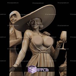 Lady Dimitrescu and Her Child NSFW STL Files