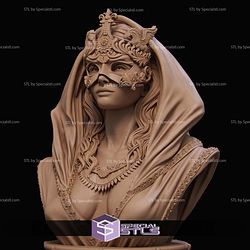 Lakhesis Bust STL Files