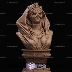 Lakhesis Bust STL Files