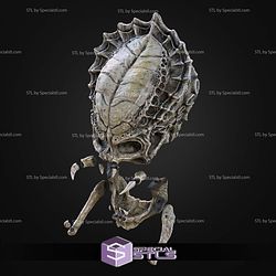 Life Size Predator Skull Trophy STL Files