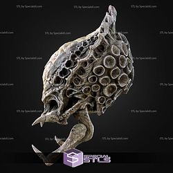 Life Size Predator Skull Trophy STL Files