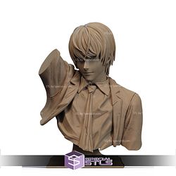 Light The Notebook of Fate Bust STL Files