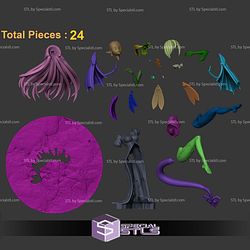 Lilim Monster Girl 159mm STL Files