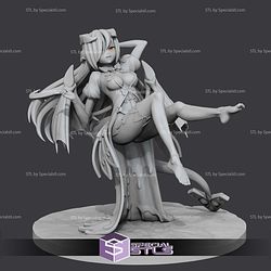 Lilim Monster Girl 159mm STL Files