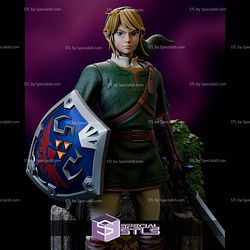 Link Zelda and Shield STL Files