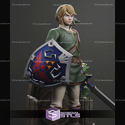 Link Zelda and Shield STL Files