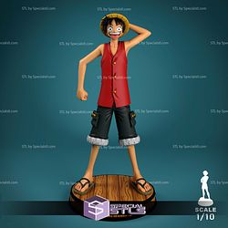 Luffy New World 181mm STL Files