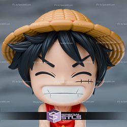 Luffy Smile Chibi STL Files